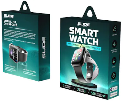 Black Smartwatch - App Enabled, Activity Tracker