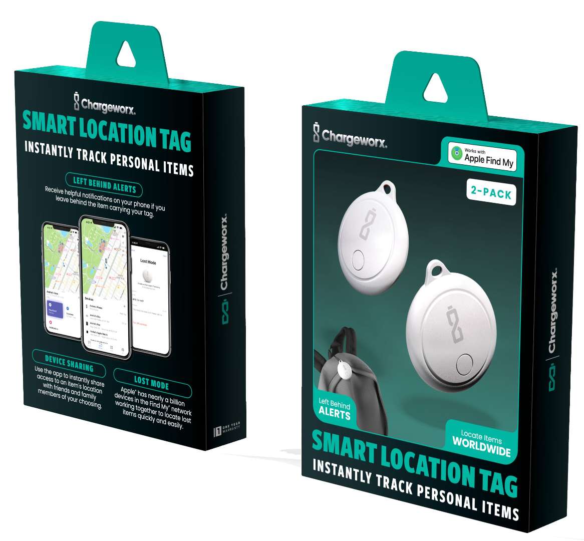 Tracking Tag - White