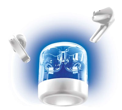 Light Up Earbuds - White