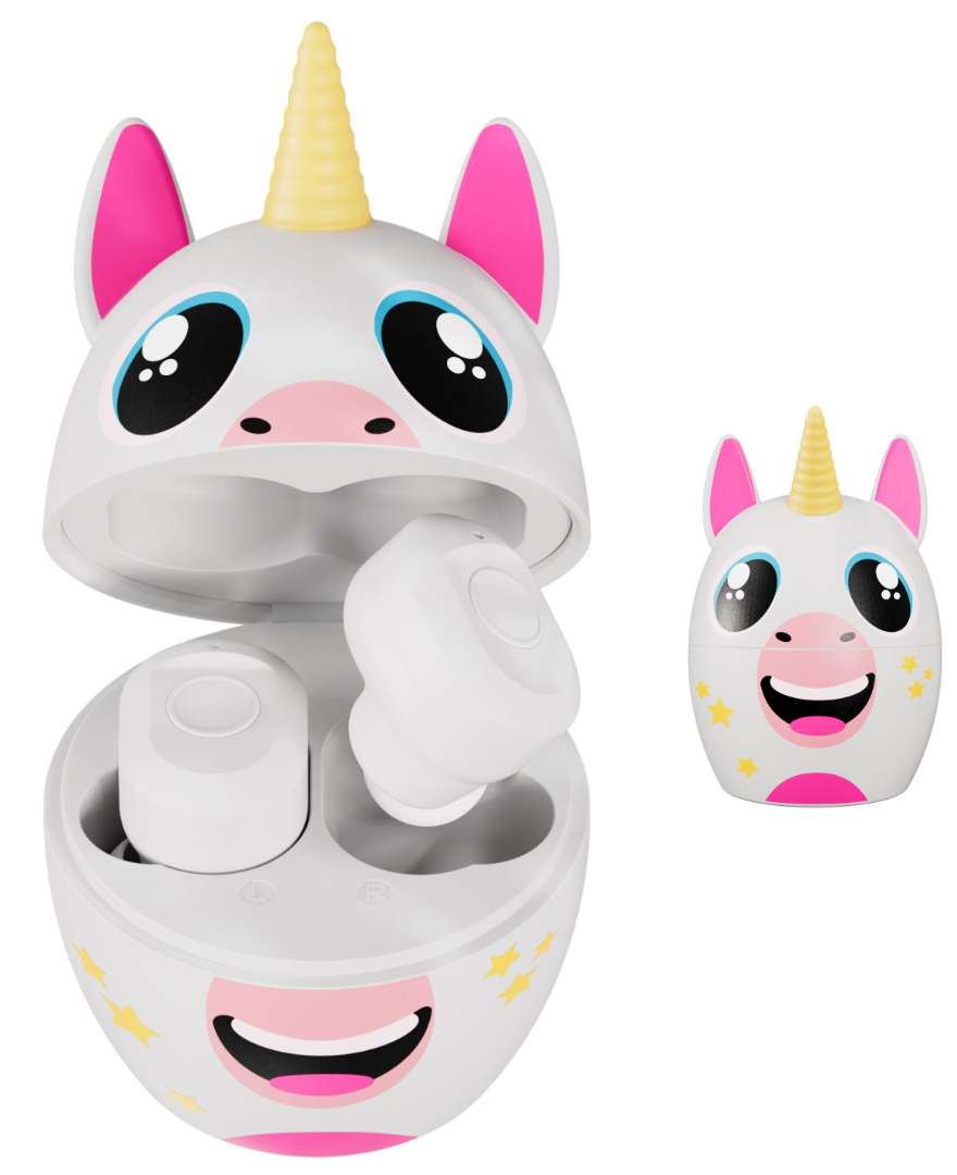 Kids Animal Shape Earbuds - Umi The Unicorn