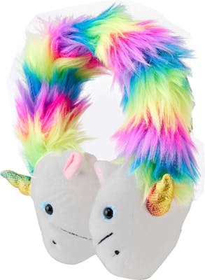 Kids Plush Unicorn Headphones with Mic