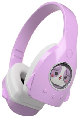 Headphones with Figurines - Purple