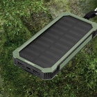 Solar Powered Power Banks - Green and Black image number null