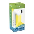 COBY True Bluetooth Wireless Speakers - White, Pod-Style image number null