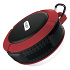 Splashproof Bluetooth Speakers - Portable, Red, Suction Cup image number null