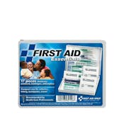 Travel First Aid Kit in Plastic Case - 17 Piece