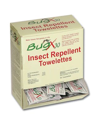 BugX Insect Repellant Wipes