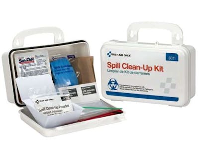 Bloodborne Pathogen Spill Clean-Up Kit - 21 Piece