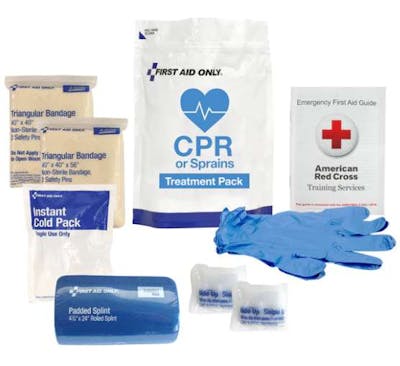 CPR and Sprains Treatment Pack