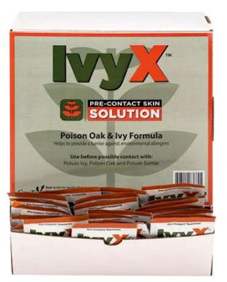 IvyX Pre-Contact Lotion Packets, 50/Box