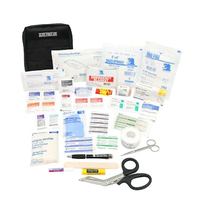 General Purpose First Aid Kits, 71 Pieces - Black