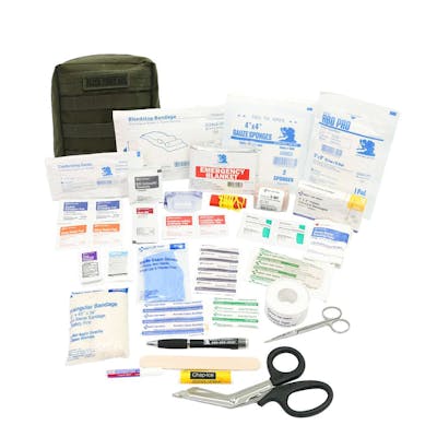 General Purpose First Aid Kits, 71 Pieces - Olive
