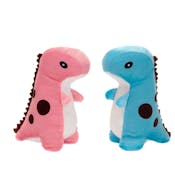 Plush Dinosaurs, Pink and Blue - 8"