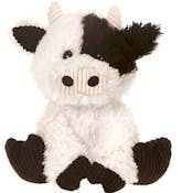 Plush Sitting Cow - 9.5"