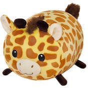 Giraffe Plush Toys - Printed, 8"