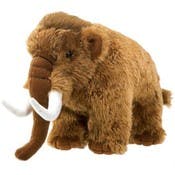 Wooly Mammoth Plush Toy - Soft Material, 11"
