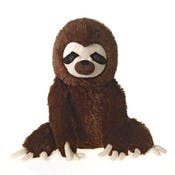 3-Toed Sloth Plush Toy - Sitting Position, 15"