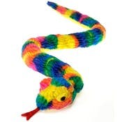 Snake Plush Toy - Rainbow, 62"