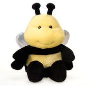 Bee Plush Toys - Sitting, 7"