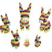 Donkey Plush Toys - Piñata Colors, 15"