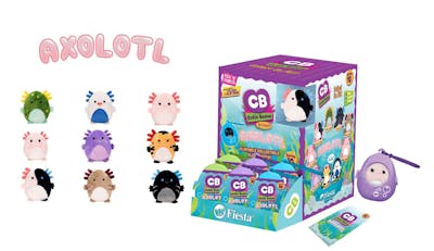 Plush Axolotl, Assorted - 3"