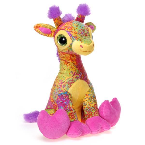 yellow giraffe stuffed animal