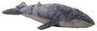 Blue Whale Plush Toys - Gray, Ages 3+, 22" image number null