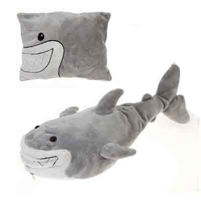 Wholesale 19 Shark Peek A Boo Pillow Sku 665734 Dollardays