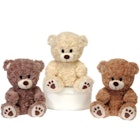 Paw Print Bear Plush Toys - Assorted Colors, 9.5" image number null