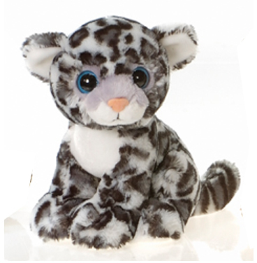 snow leopard plush toy