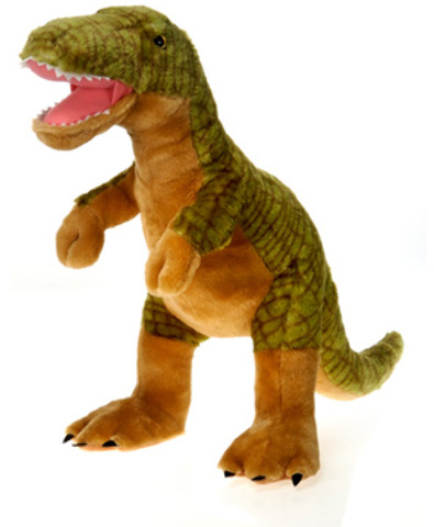 tiny t rex plush