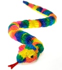 Snake Plush Toy - Rainbow, 62" image number null