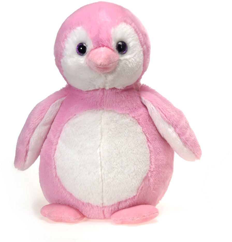 pink penguin plush