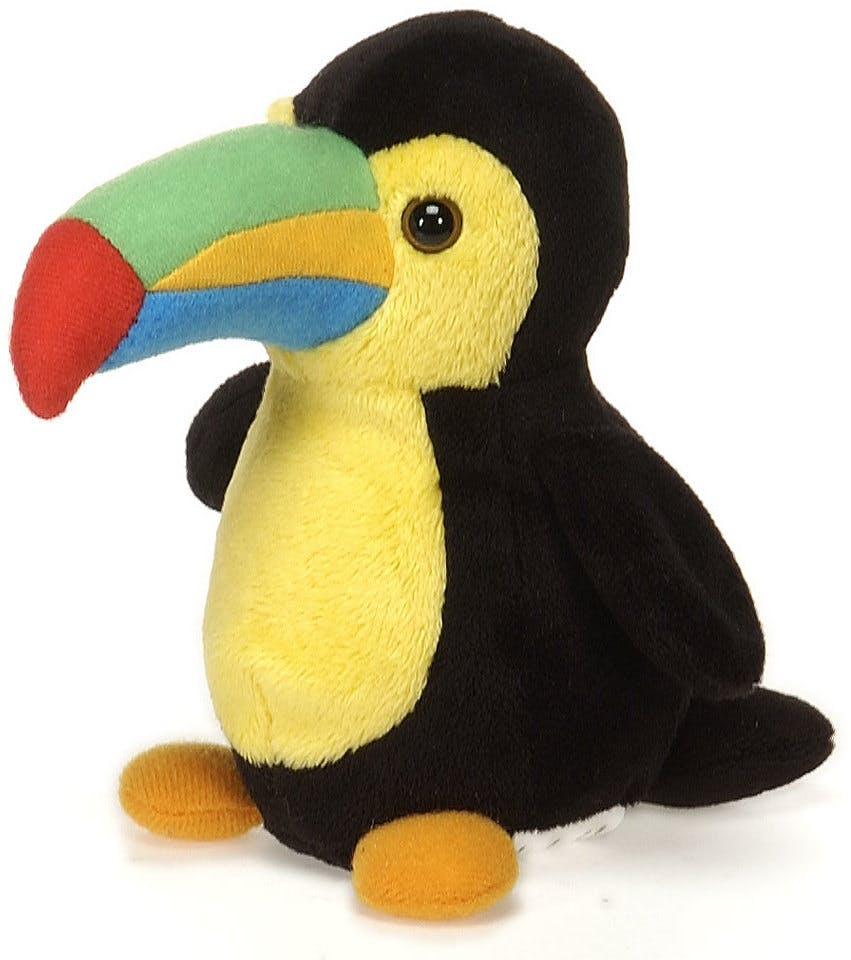 Wholesale 5" Baby Toucan Plush Toy (SKU 1947936) DollarDays