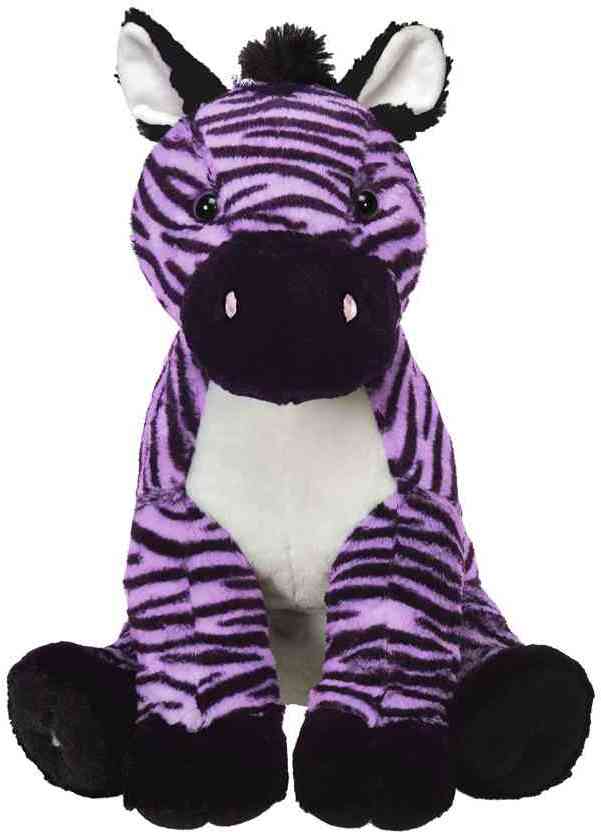 zebra plush