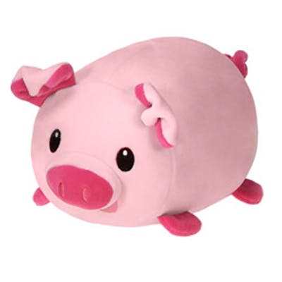 Pig Plush Toys - Pink, 8"