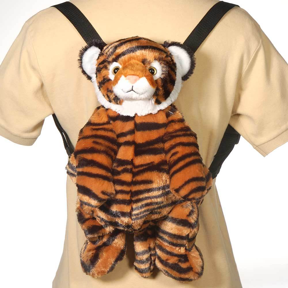 stuffed tiger backpack