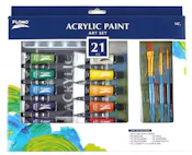 Acrylic Paint Art Sets - 21 Piece