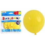 Solid Color Latex Balloons - Pastel Yellow, 12", 10 Pack