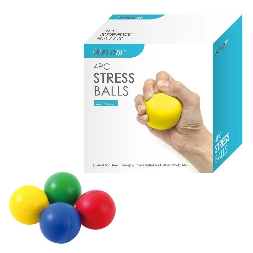 Wholesale FLOFit Fitness Stress Balls - 4 Pack (SKU 2353217) DollarDays