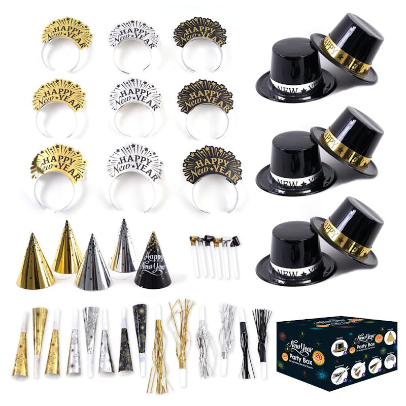 40 Piece New Years Party Box