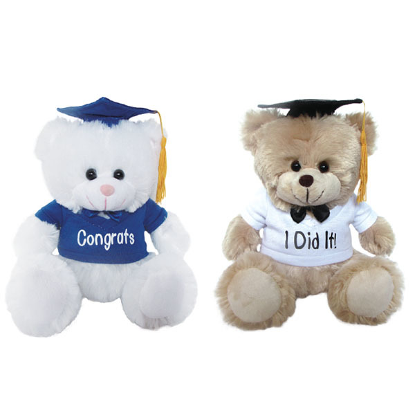 plush graduation bear