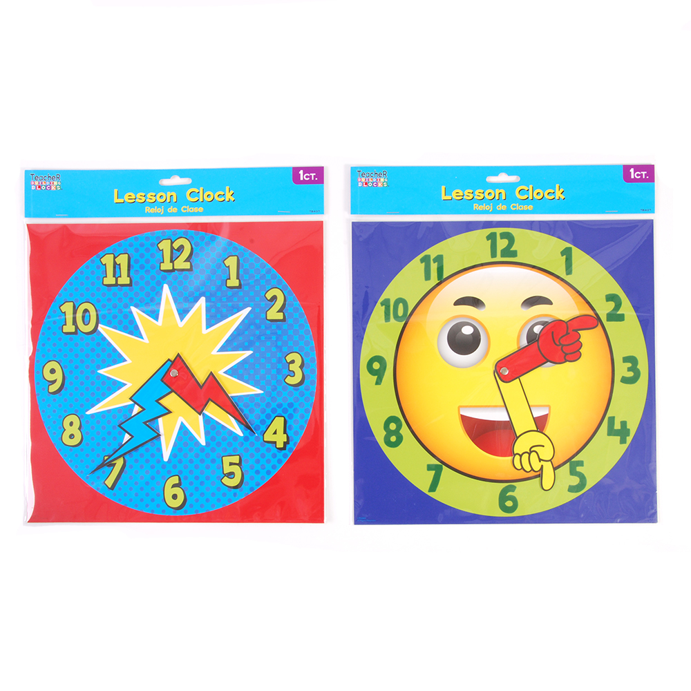 Wholesale Jumbo Wall Lesson Clock Dial DollarDays