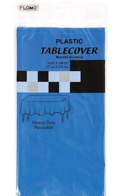 Rectangular Table Covers - Blue, 54" x 108"