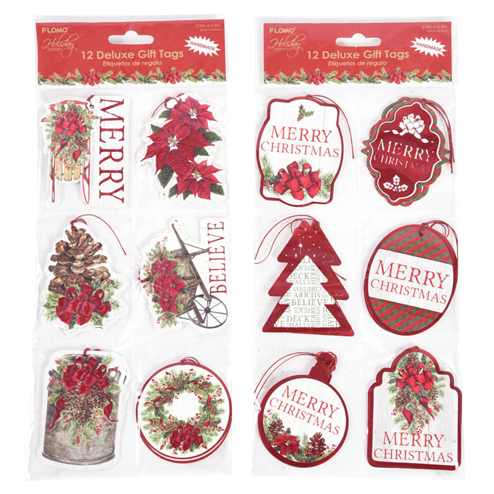 Wholesale Traditional Merry Christmas Gift Tags DollarDays