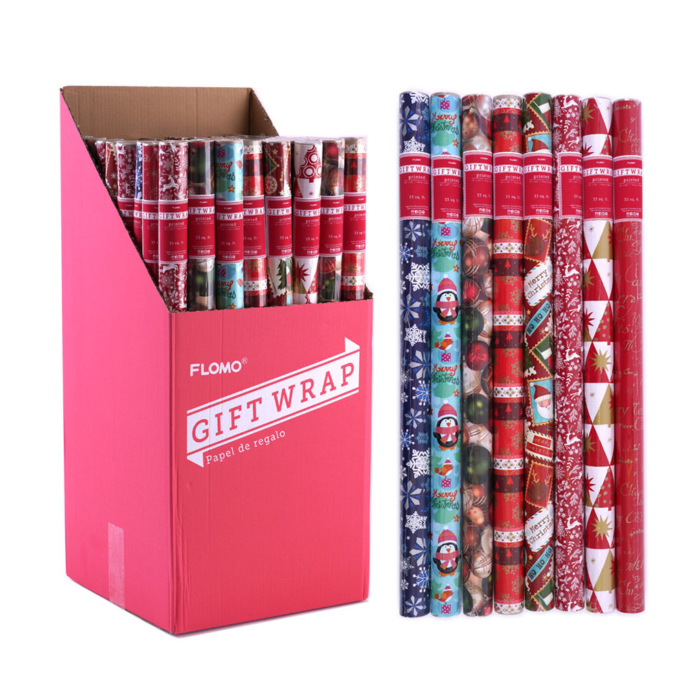 christmas wrapping paper wholesale