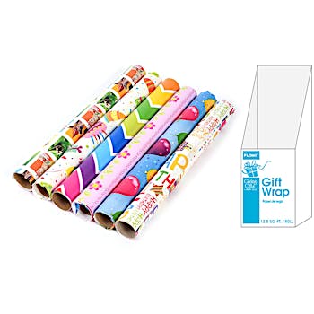 Wholesale Gift Wrap Rolls - Gift Wrapping Supplies - Discount Gift Wrapping Rolls - DollarDays