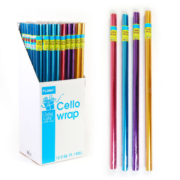 Wholesale 12.5 Square Foot Rolls of Tinted Cello Wrap DollarDays