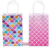 Mermaid Scale Craft Party Bags - Assorted, Medium