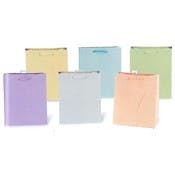 Extra Large Gift Bags - Assorted Pastel Colors, 13" x 18" x 5.5"